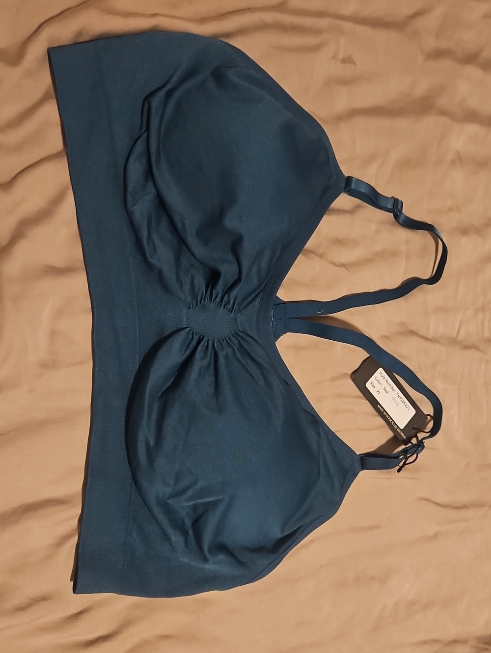 Samantha Chang-Teal Bralette